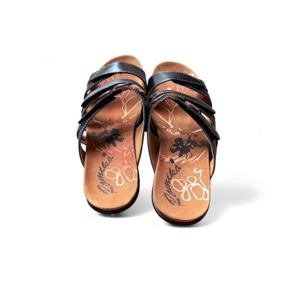 Romika Leather Sandals EU 39 | Brown Heeled Comfort Shoes | European Style - Picture 2 of 4